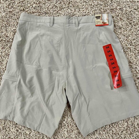 Legendary Outfitters Men’s Cargo Tech Shorts Tan, Size 34 (New) - Picture 1 of 11